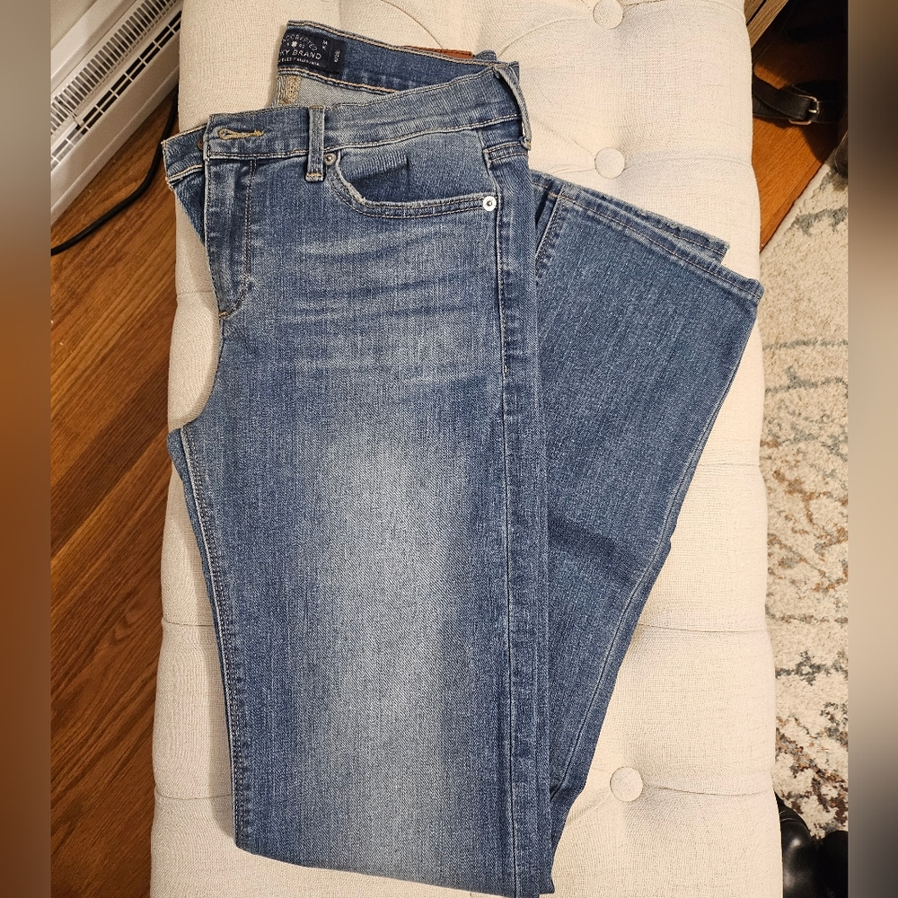 Lucky Brand Brooke Straight Leg Jeans